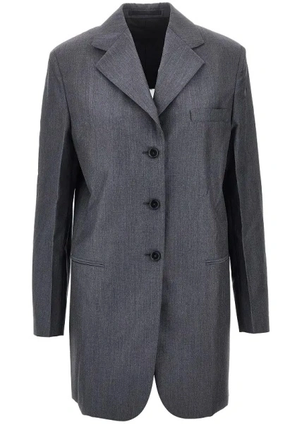 Sacou Fil-à-fil wool tailored jacket