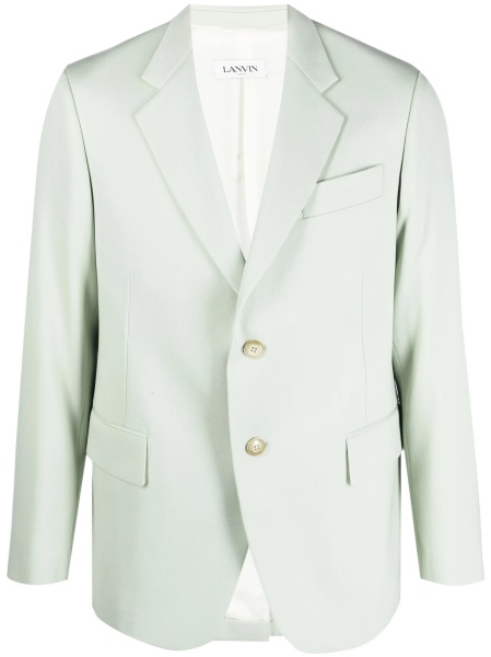 Sacou Lanvin verde din lana