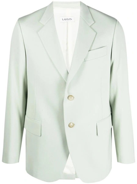 Sacou Lanvin verde din lana