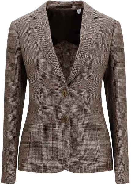Sacou Single-breasted wool and linen Blazer