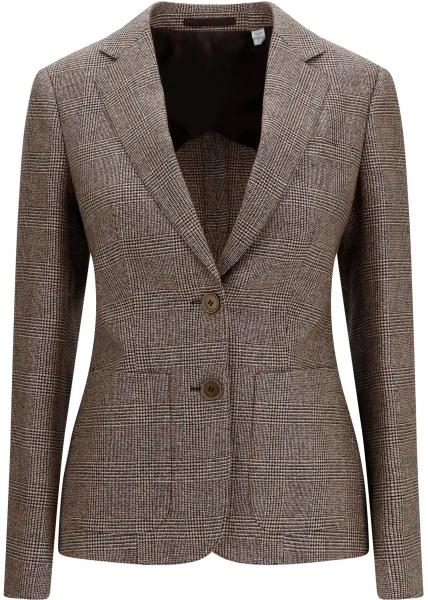 Sacou Single-breasted wool and linen Blazer