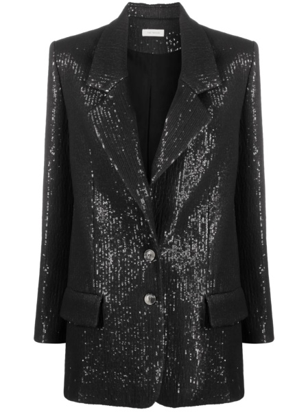 Sacou THE MANNEI negru din nylon si matase