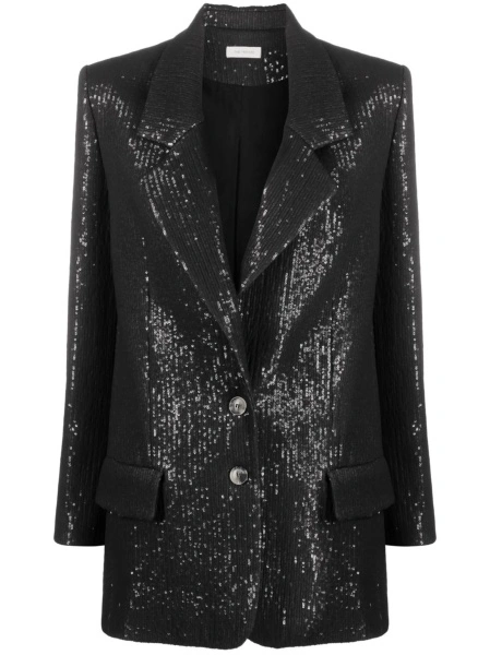 Sacou THE MANNEI negru din nylon si matase