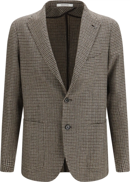 Sacou Virgin wool single-breasted Blazer