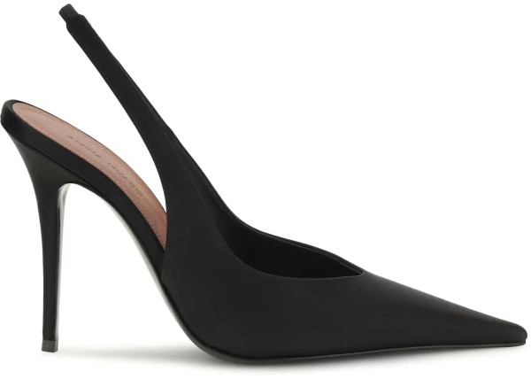 Sandale Anok satin Slingback Pumps
