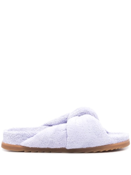 Sandale ASH violet din material textil