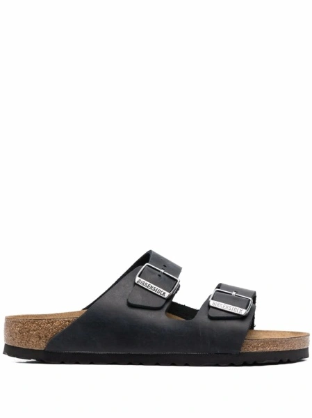Sandale Birkenstock arizona negre din piele