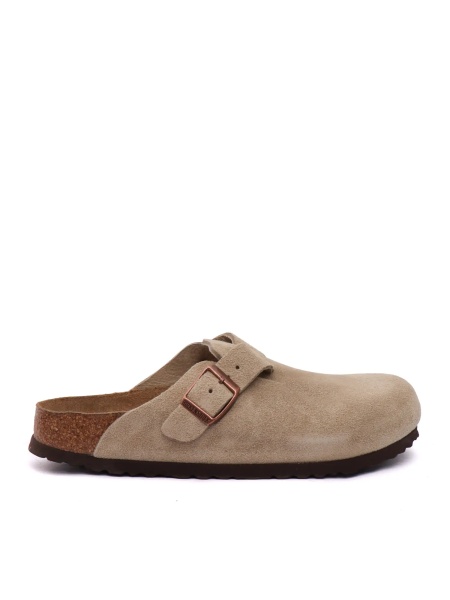 Sandale Boston SFB taupe, Suede Leather, Narrow Fit