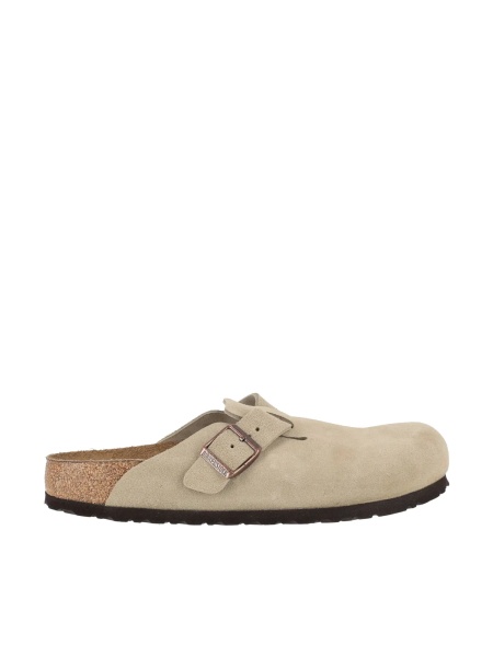 Sandale Boston SFB taupe, Suede Leather, Narrow Fit