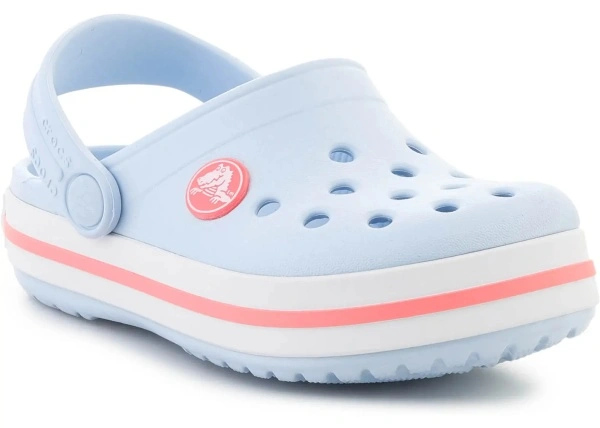 Sandale CROCBAND KIDS CLOG T BLUE FROST/GUAVA