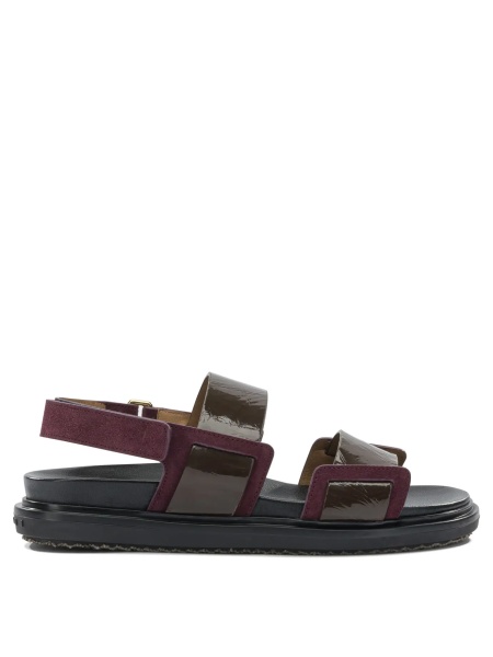 Sandale "Fussbett" leather sandals