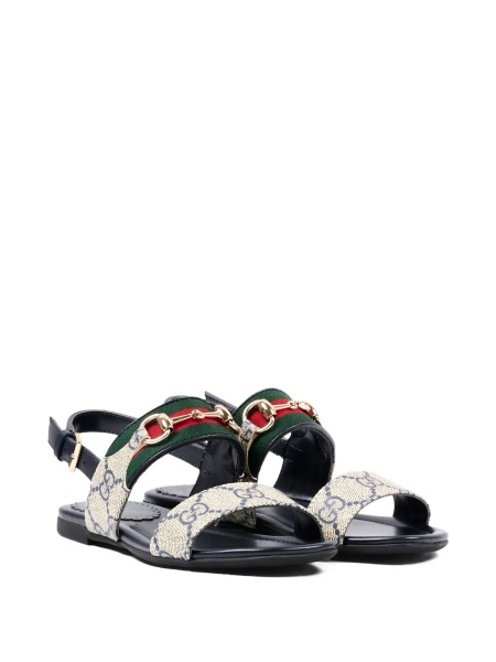 Sandale Gucci albastre din piele