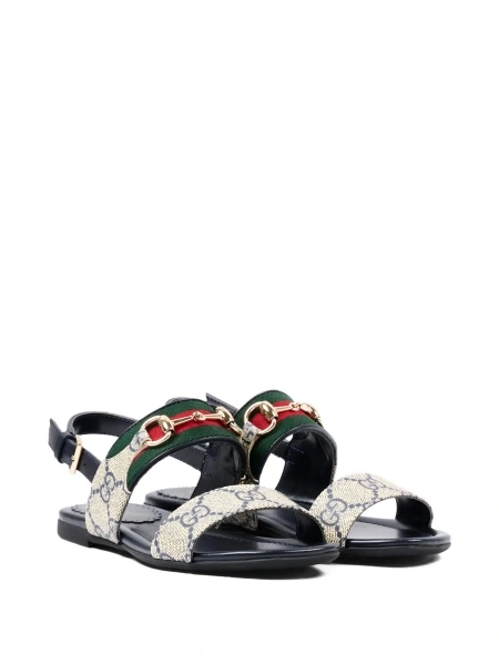 Sandale Gucci albastre din piele