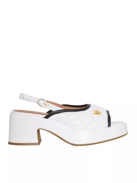 Sandale White leather sandals