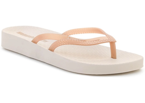 Slapi BOSSA SOFT V BEIGE/GOLD