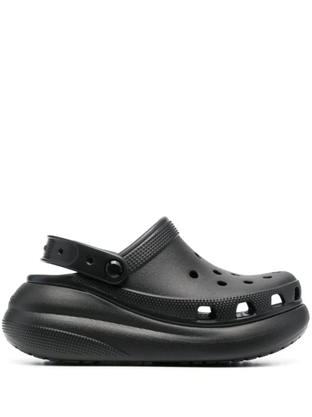 Slapi Crocs negri din cauciuc