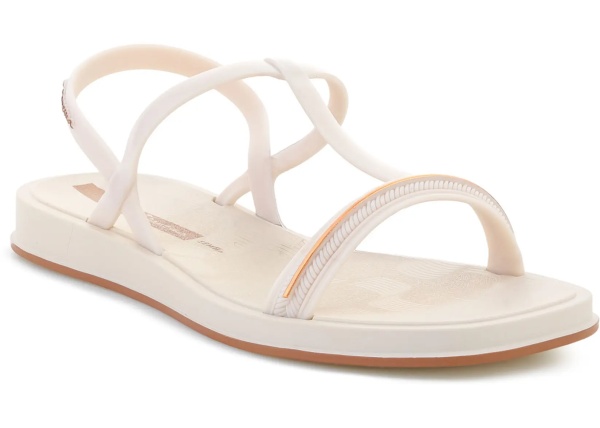 Slapi GLOW SAND AD OFF WHITE/COPPER