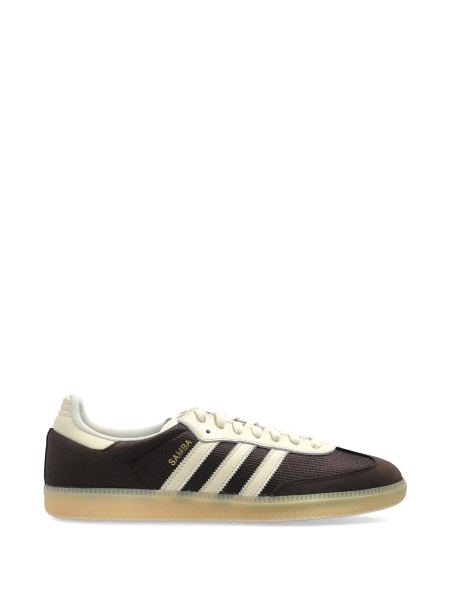 Sneakers adidas Originals maro din piele intoarsa si material textil