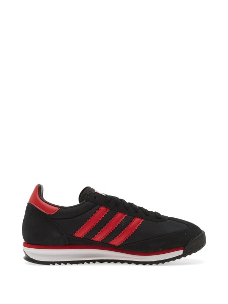 Sneakers adidas Originals negri din material textil si piele intoarsa