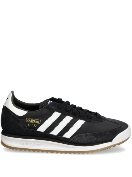 Sneakers adidas Originals negri din nylon si piele intoarsa