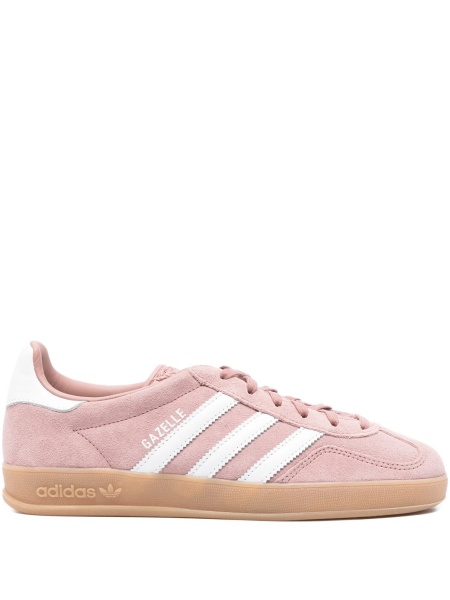 Sneakers adidas Originals roz din piele si piele intoarsa