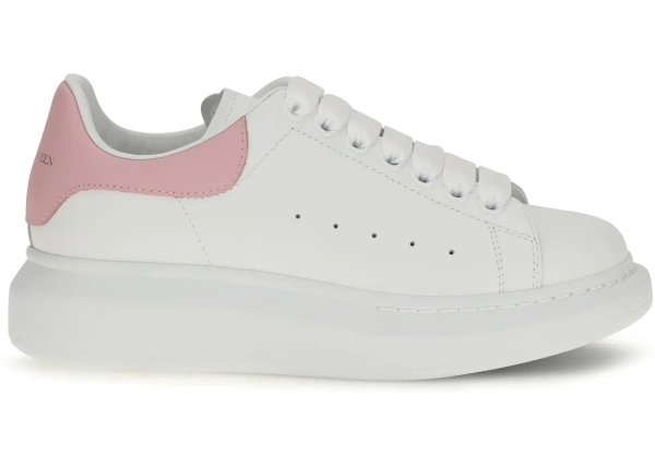 Sneakers Alexander McQueen 'Oversized' albi din piele