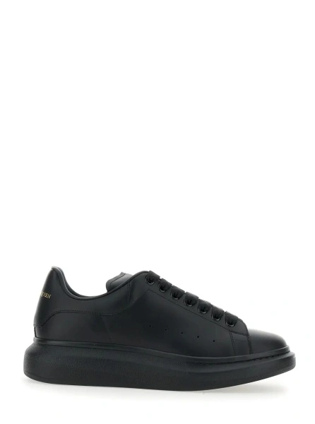 Sneakers Alexander McQueen 'Oversized' negri din piele