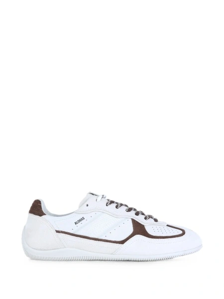 Sneakers Alohas albi din poliuretan