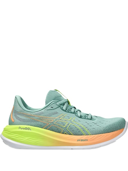 Sneakers ASICS albastri din material textil