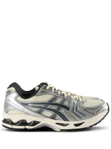 Sneakers ASICS argintii din material textil si poliuretan