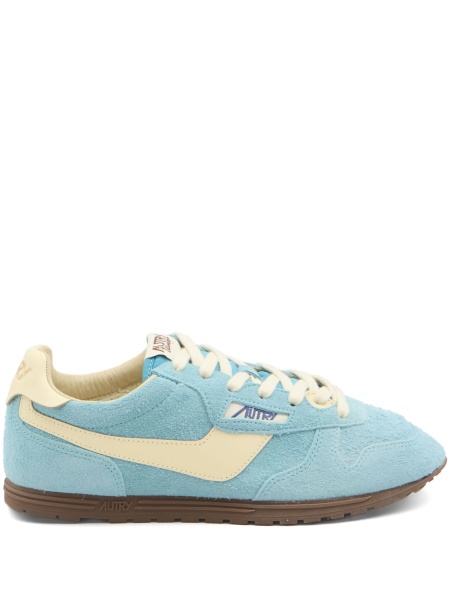 Sneakers AUTRY albastri din piele intoarsa