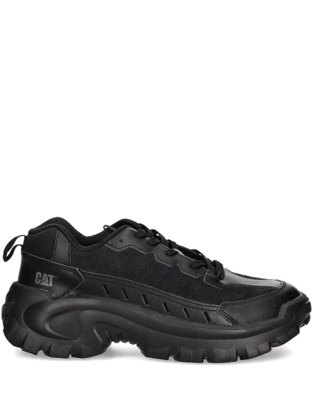 Sneakers Caterpillar negri din piele