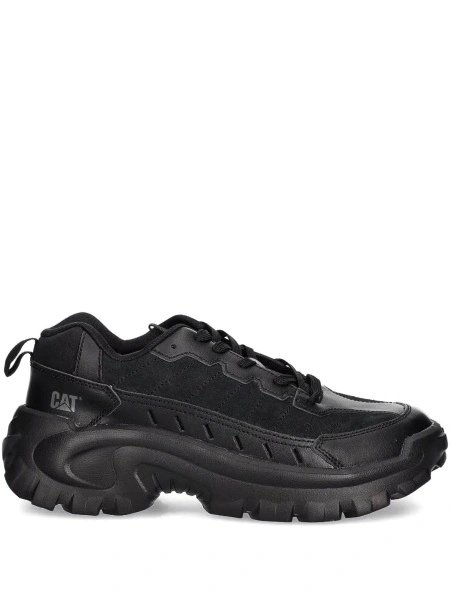 Sneakers Caterpillar negri din piele