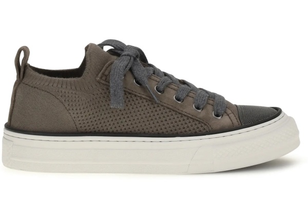 Sneakers Cotton knit and suede Sneakers