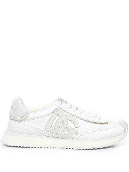 Sneakers Dolce & Gabbana DG Logo neutri din polyester si poliuretan