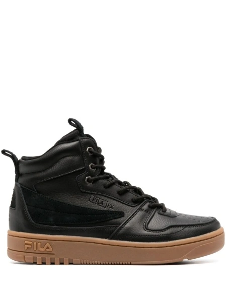 Sneakers Fila negri din piele