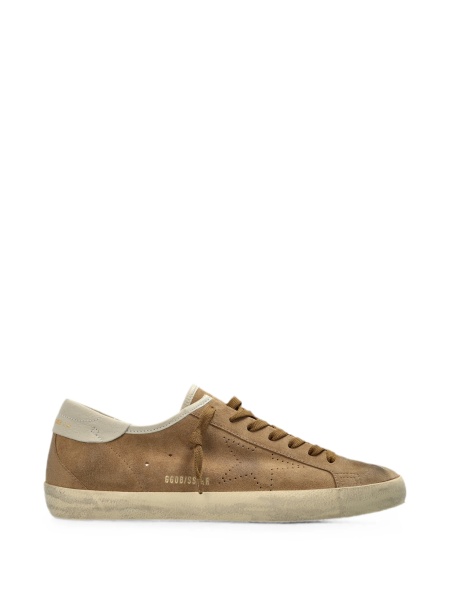 Sneakers Golden Goose maro din piele