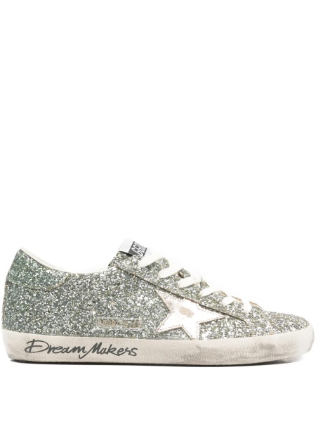 Sneakers Golden Goose star argintii
