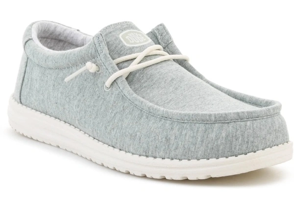 Sneakers Hey Dude gri din jerse