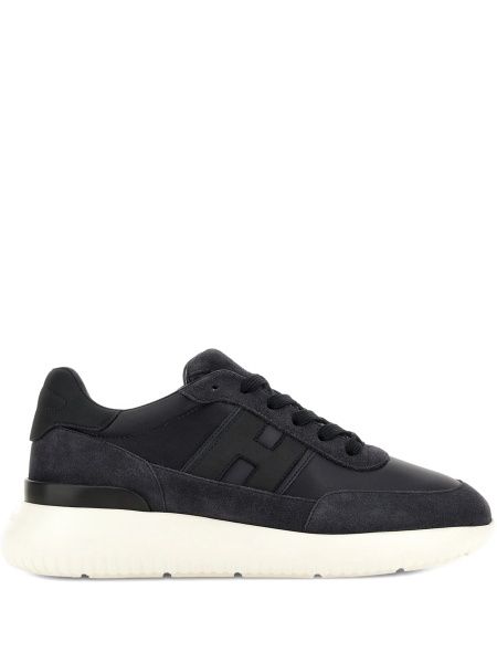 Sneakers Hogan albastri din piele