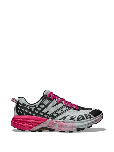 Sneakers Hoka One One gri din plasa