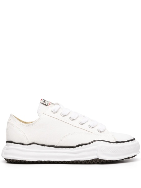 Sneakers MAISON MIHARA YASUHIRO albi din bumbac