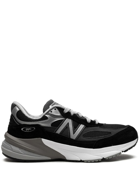 Sneakers New Balance 990 gri din poliuretan si plasa
