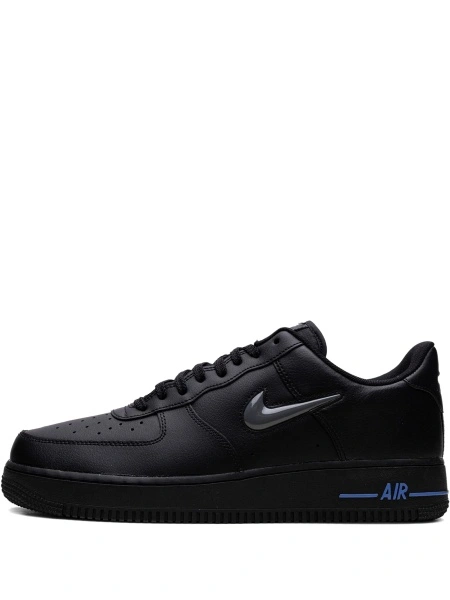 Sneakers Nike air force 1 negri din poliuretan
