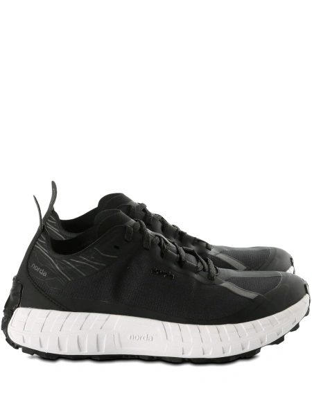 Sneakers Norda Run negri din material textil