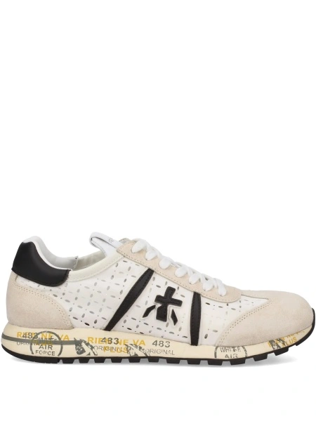 Sneakers Premiata neutri din poliamida si poliuretan