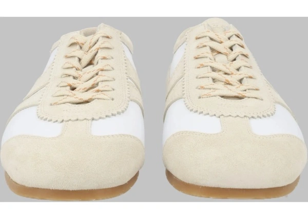 Sneakers Sneaker In Pelle Con Dettagli In Suede