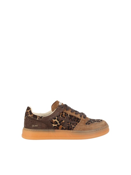 Sneakers SNEAKERS QUINND BROWN/ANIMALIER LEO