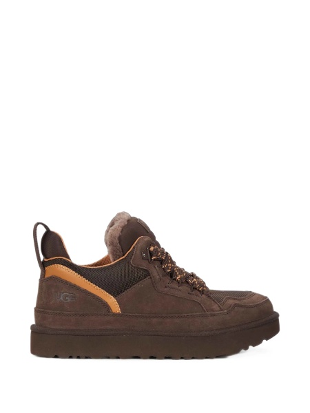 Sneakers UGG maro din piele intoarsa