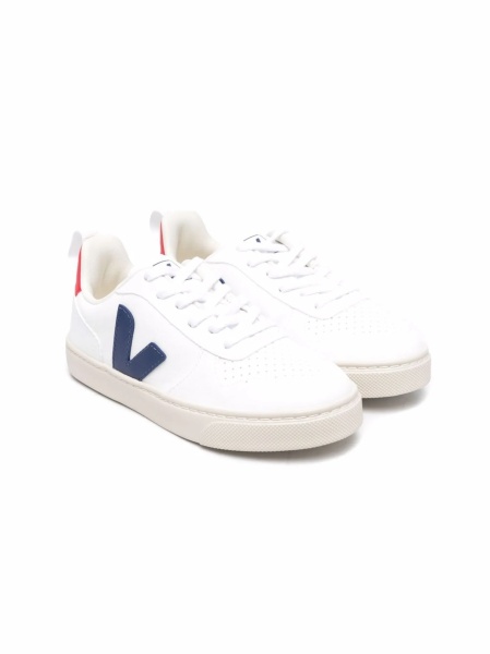 Sneakers VEJA albi din poliuretan